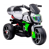 Детский электрический трехколесный мотоцикл FB-6189 green ПП100006380 1